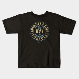 Smuggler's Cove, Tortola, British Virgin Islands Kids T-Shirt